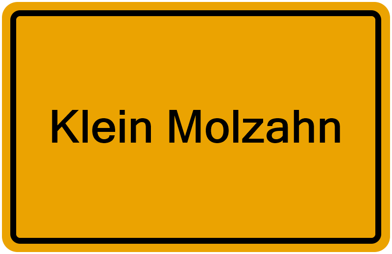Handelsregisterauszug Klein Molzahn